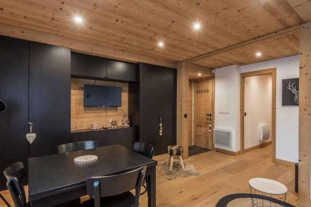 Charmant T2 Megeve, 10 Min A Pied Du Centre Екстер'єр фото