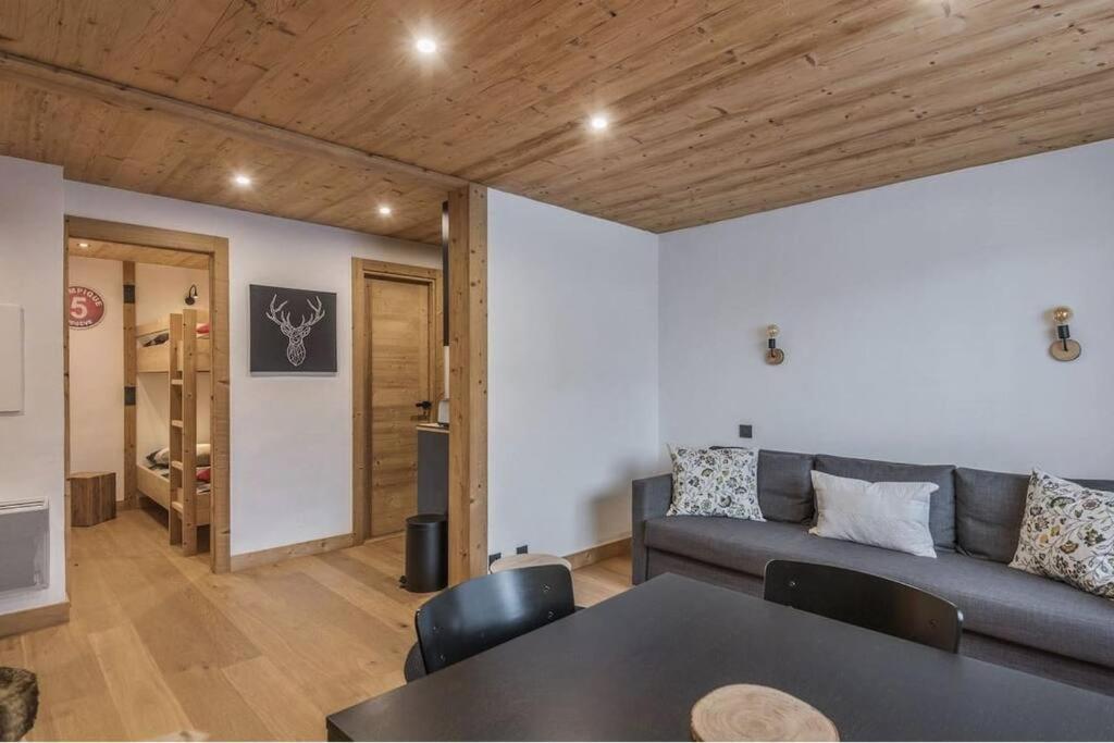 Charmant T2 Megeve, 10 Min A Pied Du Centre Екстер'єр фото